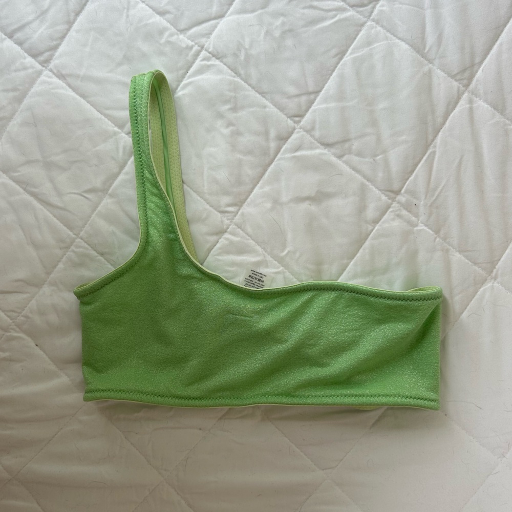 Triangl Swimwear Lime Green bikini top